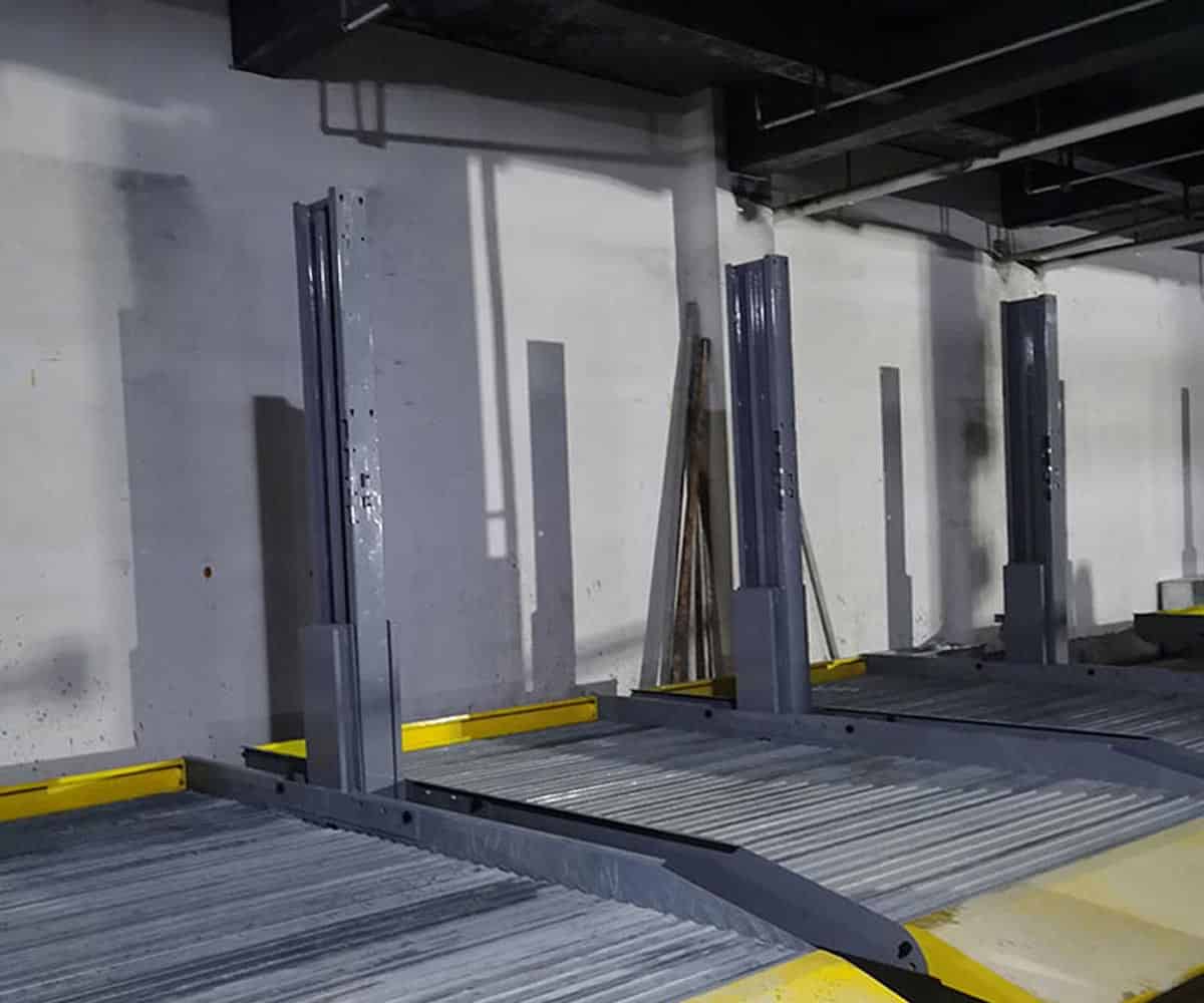 大關縣雙柱簡易類機械停車過驗收