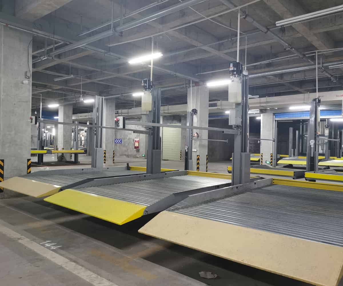 云南省二層升降平移立體停車庫價格