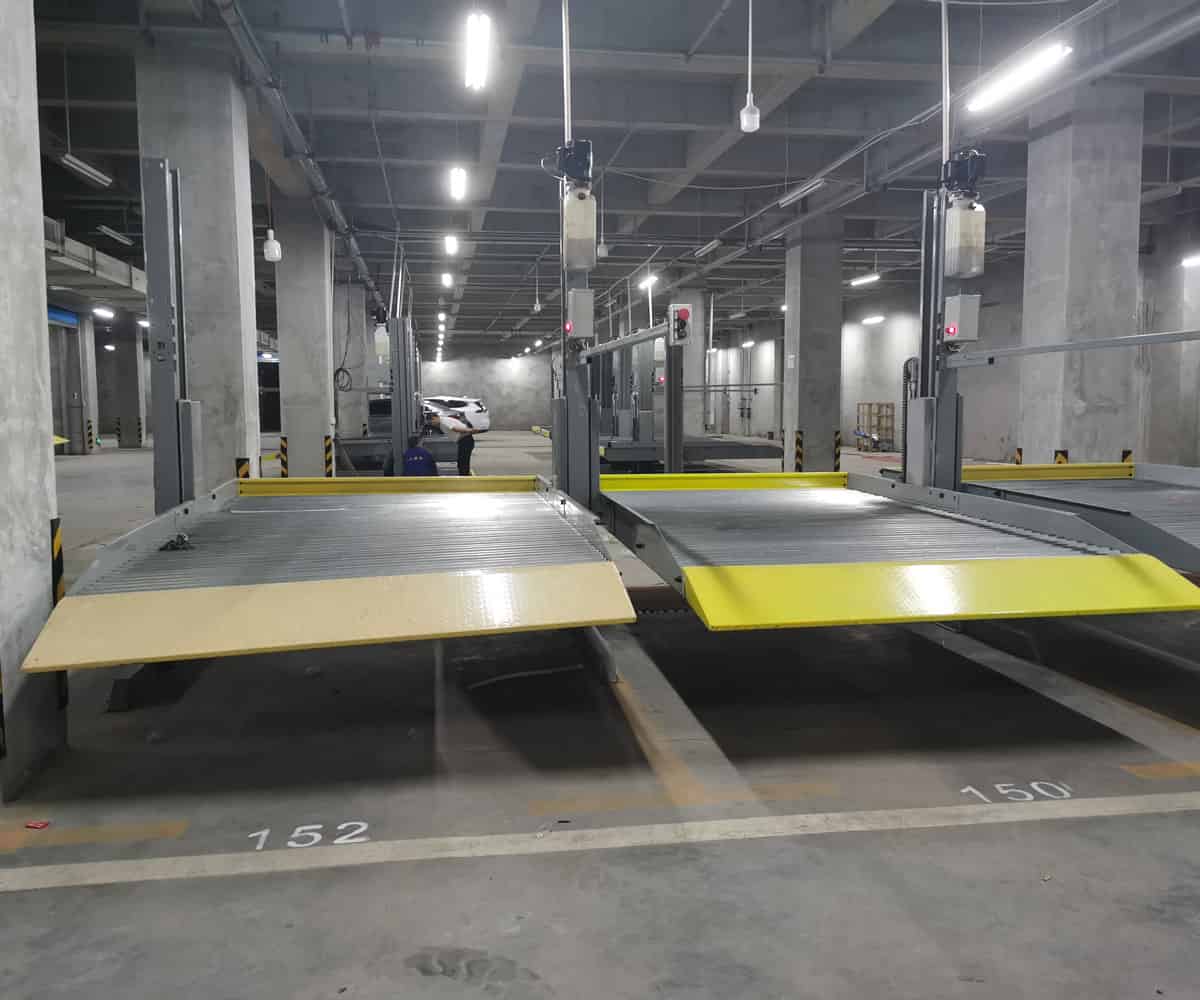 湖北省2層簡易式機械停車場租用