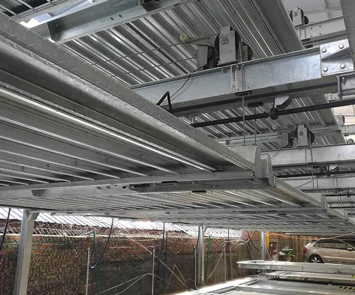 雙層升降平移機械立體停車設備過規劃