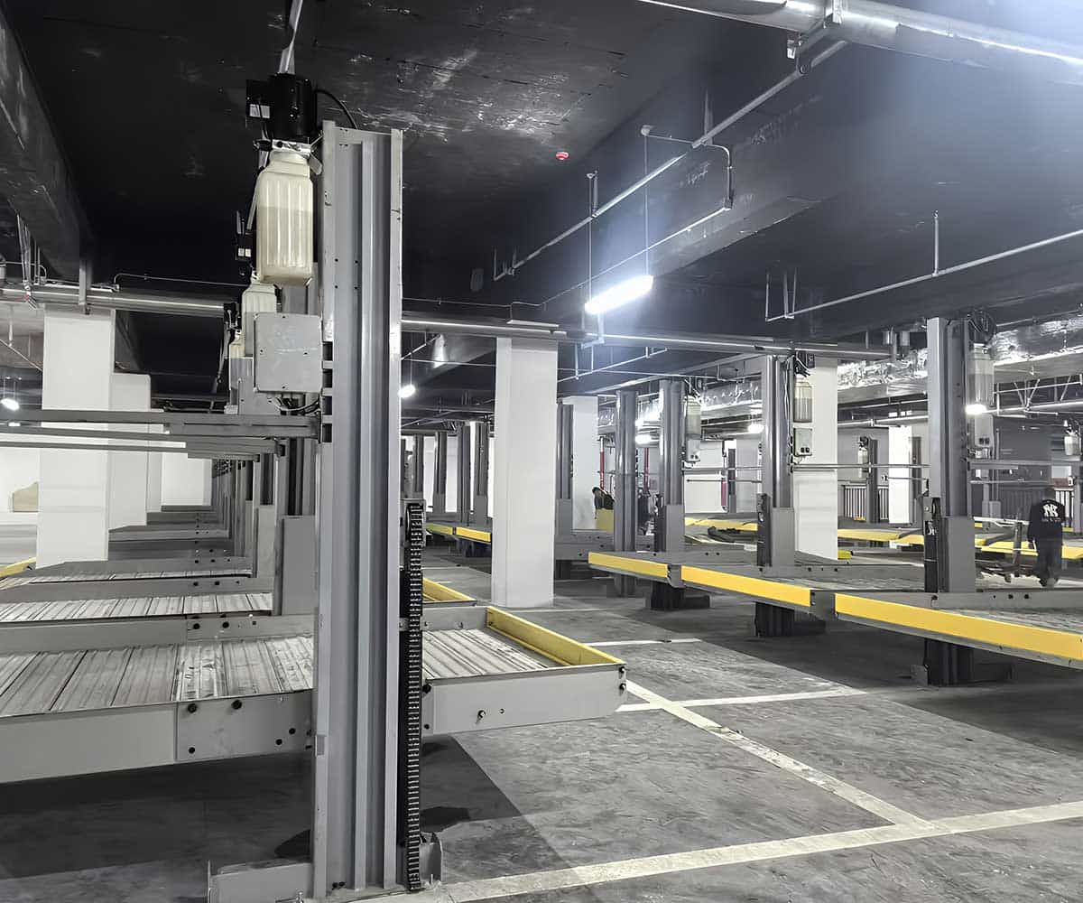 三層機(jī)械式停車庫租用教程