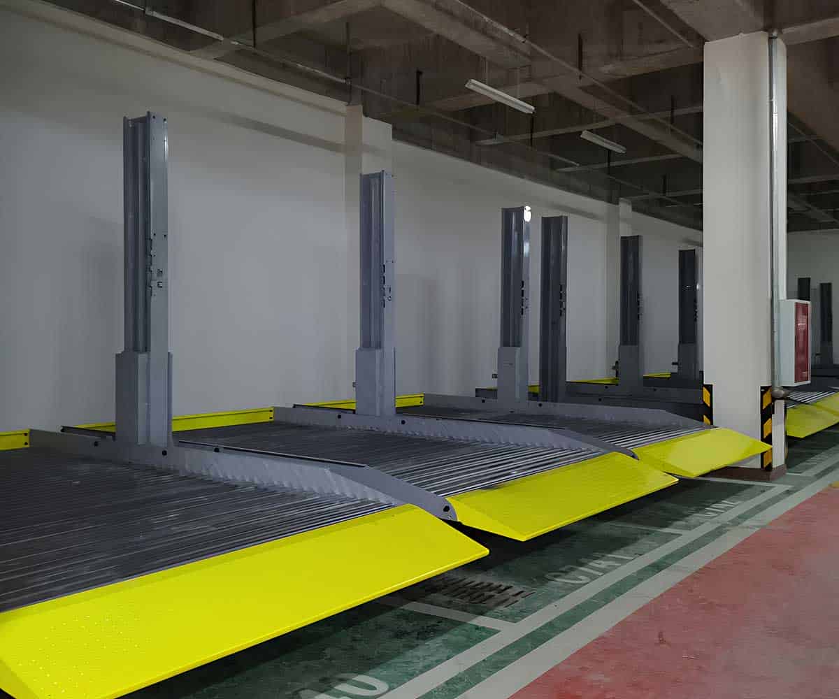 4柱停車設備的車位引導系統詳解