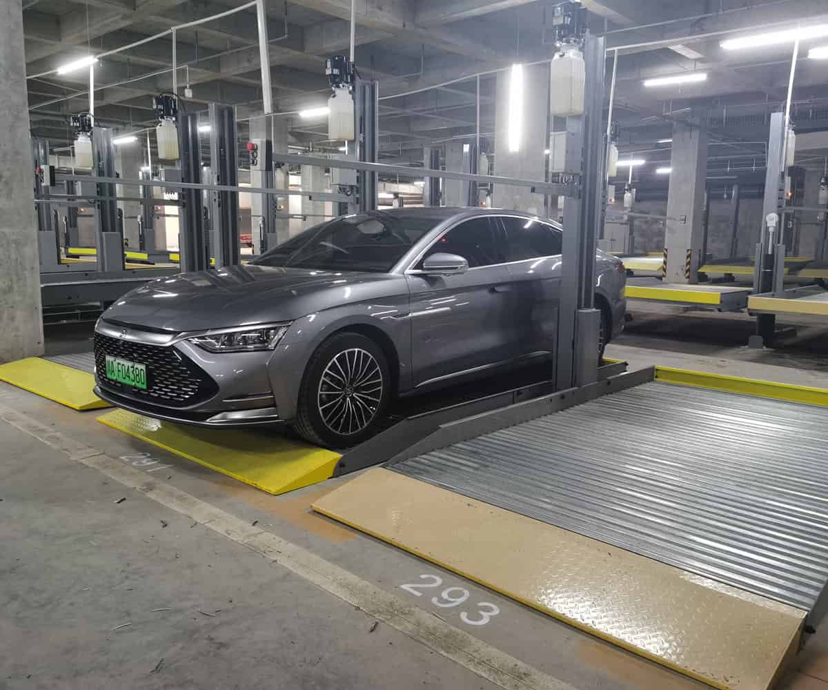 烏當區雙層簡易類機械式停車庫